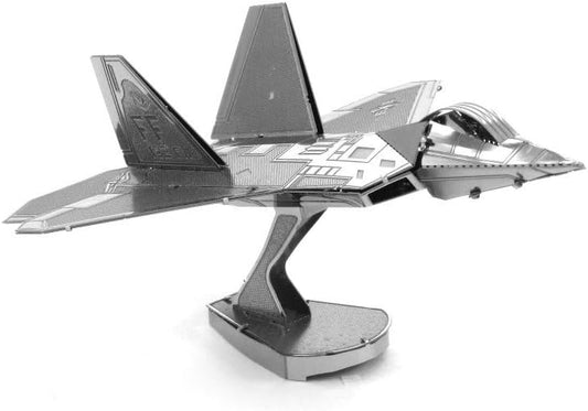 New Metal Earth F - 22 Raptor 3D Metal Model Kit by Fascinations - Kidsy