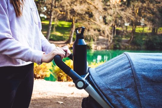 New MiiR Insulated Water Bottle - 23 Oz (Black) - Kidsy