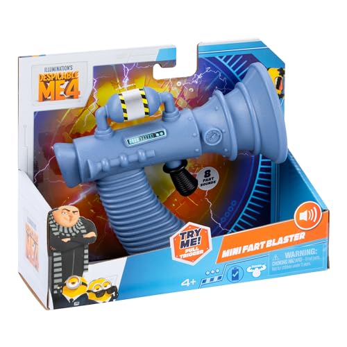 New Minions Despicable Me 4 SFX Mini Fart Blaster Toy - Kidsy