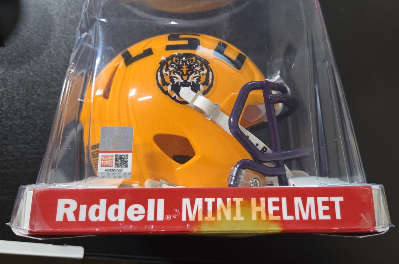 New NCAA Speed Mini Helmet ( LSU Tigers) - Kidsy