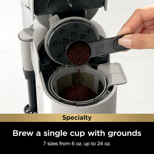 New Ninja Pod & Grounds Specialty Single - Serve Coffee Maker (Stone) - Kidsy