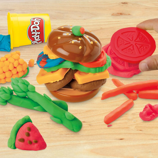New Play - Doh Grill Fun Playset Kitchen Toy - Kidsy