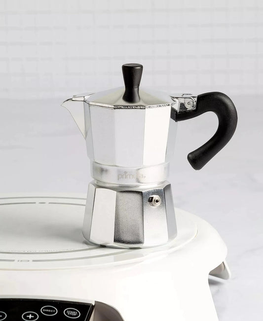 New Primula Aluminum Stovetop 3 - Cup Espresso Maker - Kidsy