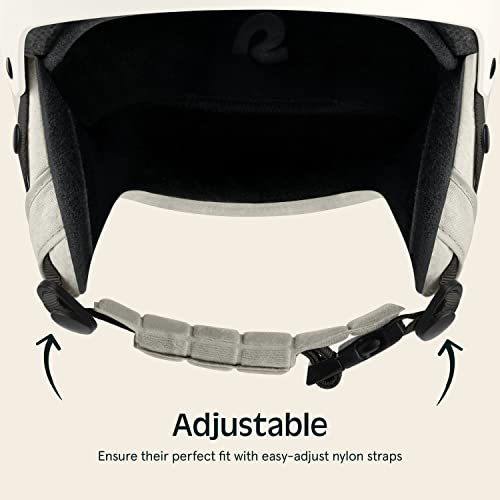 New Retrospec Comstock Youth Ski & Snowboard Helmet - Small (Matte Wonderland) - Kidsy