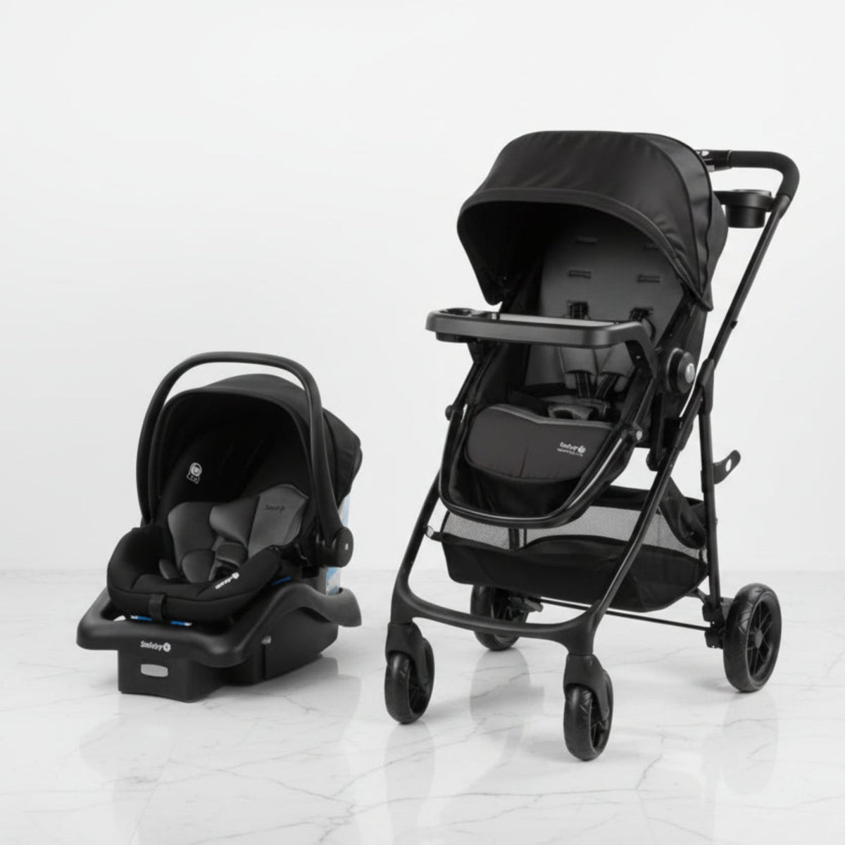 New Safety 1st Grow and Go Flex 8 - in - 1 Car Seat & Stroller Combo (Night Rider) - Kidsy