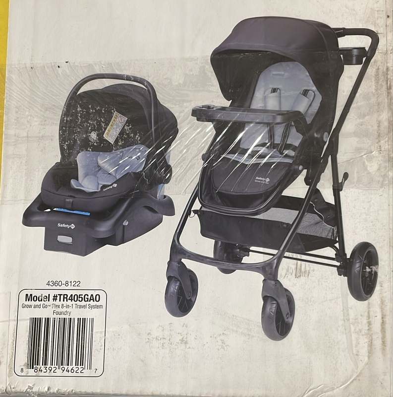 New Safety 1st Grow and Go Flex 8 - in - 1 Travel System (Foundry) - Kidsy