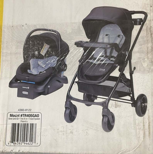 New Safety 1st Grow and Go Flex 8 - in - 1 Travel System (Foundry) - Kidsy