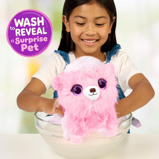 New Scruffaluvs Pink Surprise Pet Mystery Plush with Carrier - Kidsy
