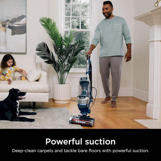 New Shark Stratos Upright Vacuum with DuoClean PowerFins HairPro and Odor Neutralizer Technology - Kidsy