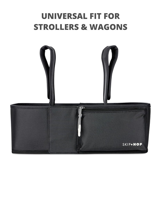 New Skip Hop Ultimate Stroller Organizer Universal Fit with Adjustable Straps (Black) - Kidsy