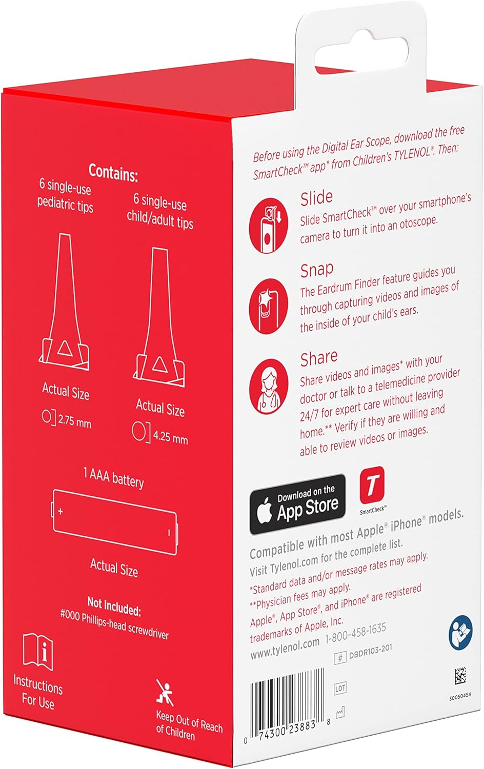 New SmartCheck Digital Ear Scope from Children's Tylenol - Kidsy