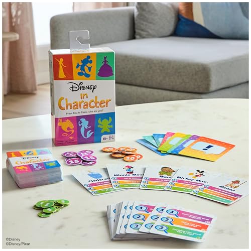 New Spin Master Games, Disney in Character Card Game - Kidsy