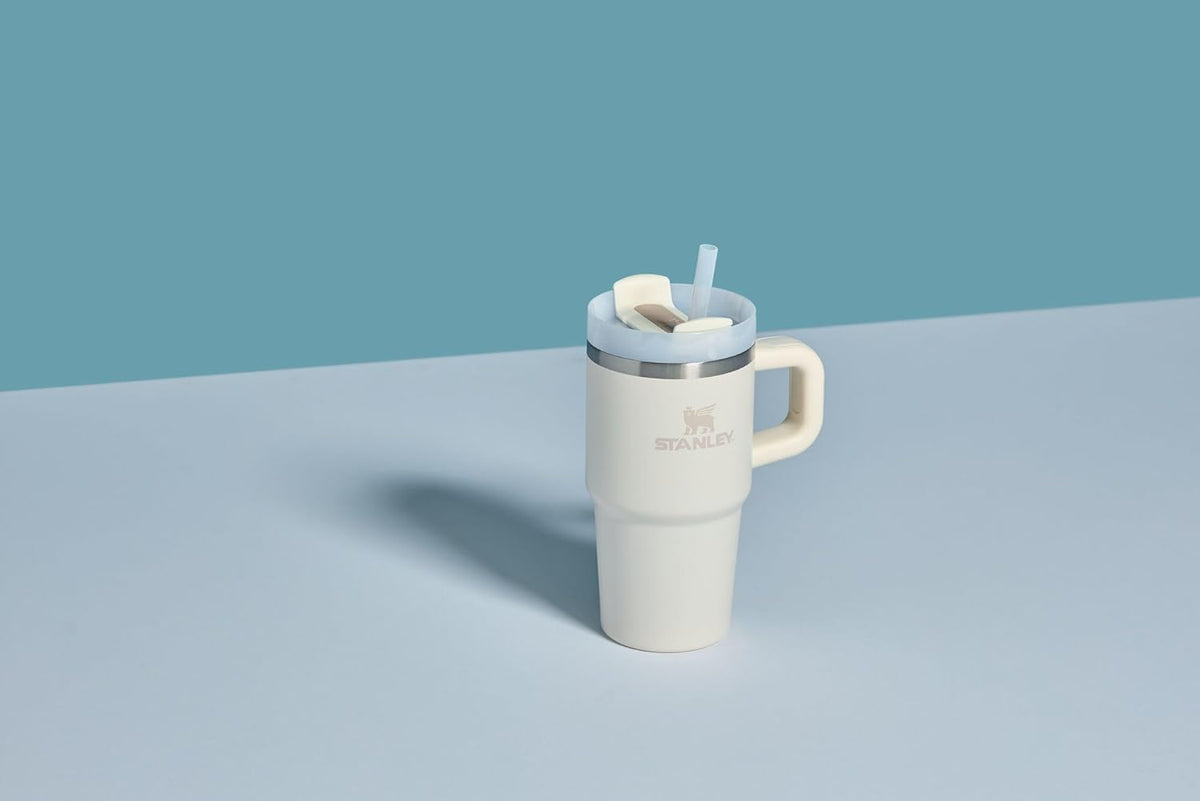 New Stanley Quencher H2.0 14 oz Tumbler (Cream 2.0) - Kidsy