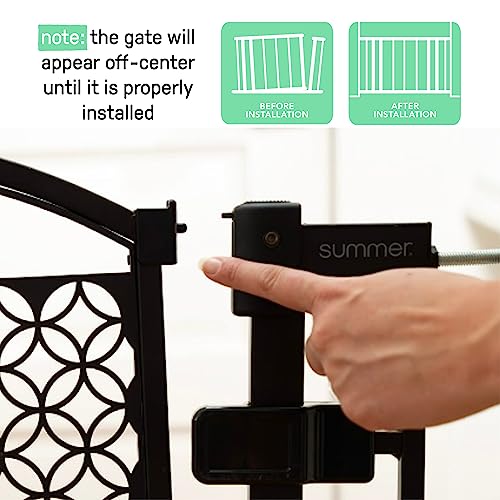 New Summer Infant Multi-Use Decorative Safety Gate 28.5'-48' Wide, 36' Tall (Bronze) - Kidsy
