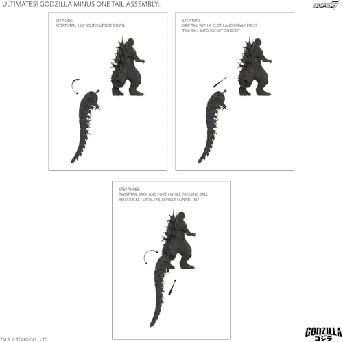 New Super7 ULTIMATES! 8" Godzilla Minus One Action Figure (8 - Inch) - Kidsy