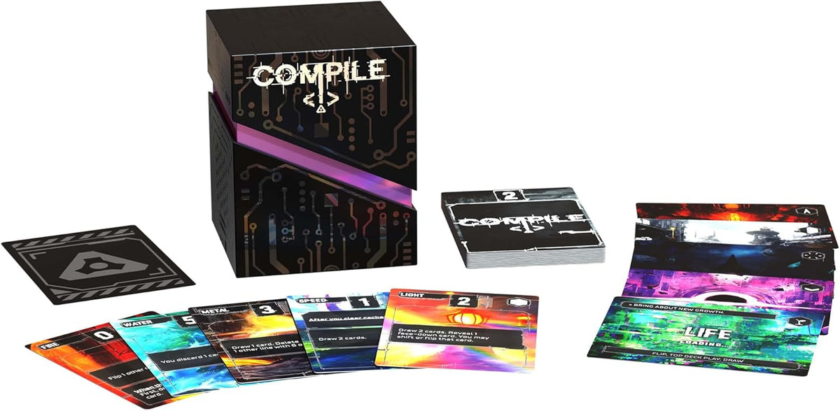 New Synapses Games Compile Main 1 Strategy Card Game - Kidsy