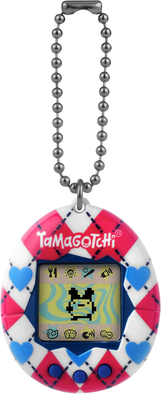 New Tamagotchi Original Digital Pet (Argyle Heart) - Kidsy