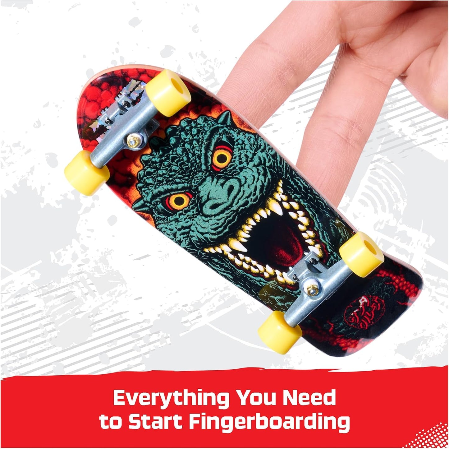 New Tech Deck Godzilla Sk8shop Fingerboard Bonus Pack - Kidsy