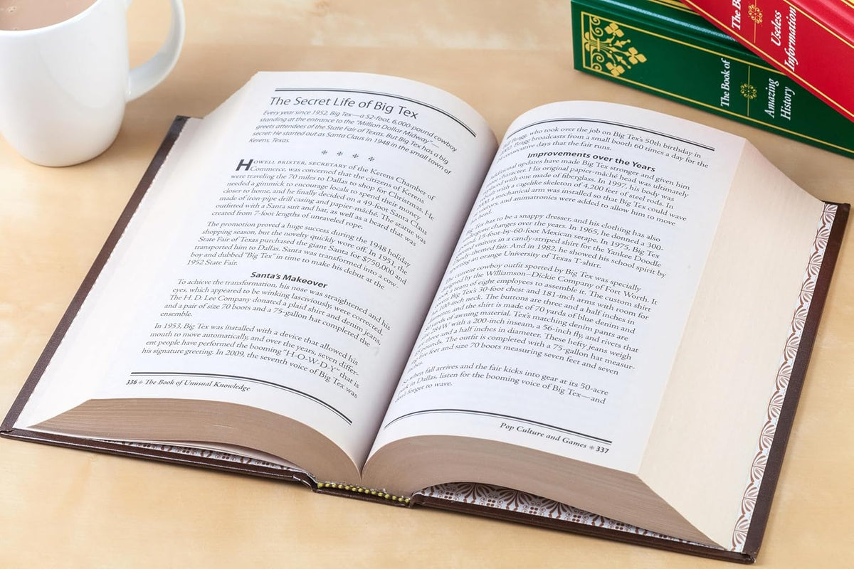New The Book of Unusual Knowledge Hardcover - Kidsy
