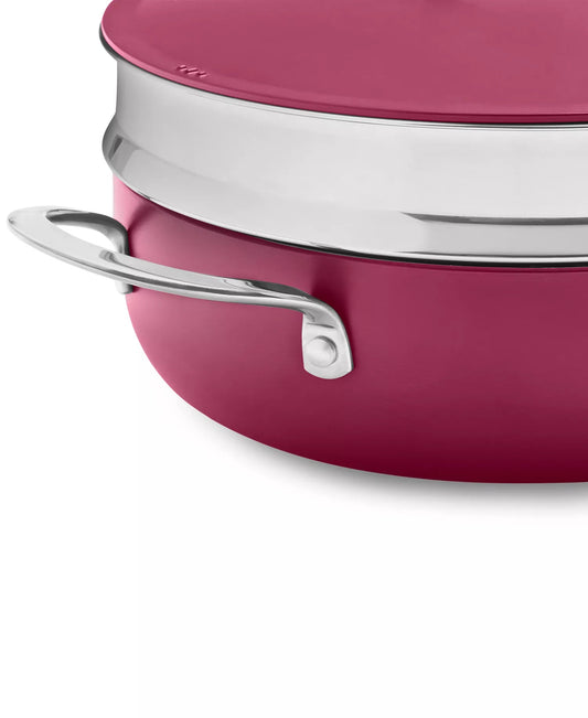 New The Cellar Ceramic Nonstick Complete Pan (Berry) - Kidsy