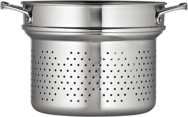 New Tramontina Signature Stainless Steel Pasta Strainer Insert, 8 - Quart - Kidsy