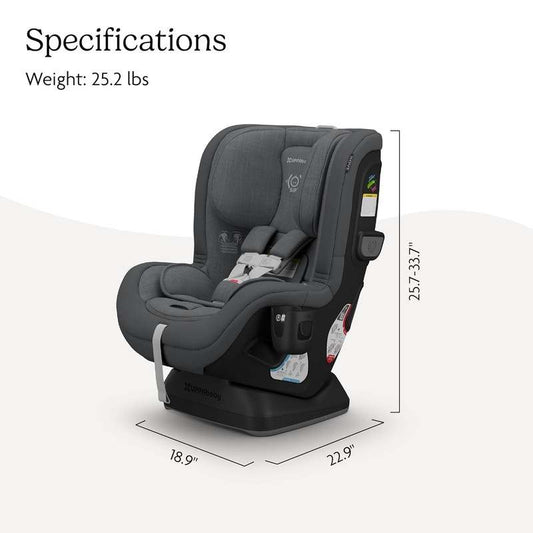 New UPPAbaby Rove Convertible Car Seat (Greyson | Grey Mélange) - Kidsy