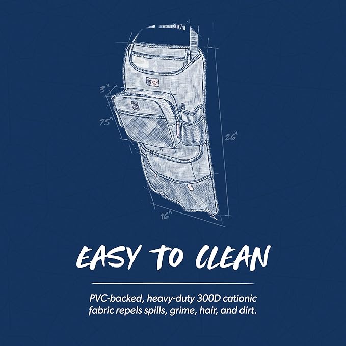 New URBANTRANSIT Backseat Car Organizer (Gray) - Kidsy