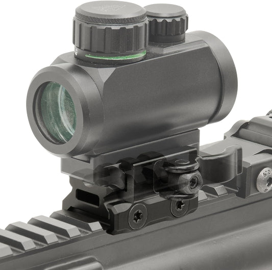 New UTG Super Slim Picatinny Riser Mount 1/2 Inch 3 Slots (Black) - Kidsy