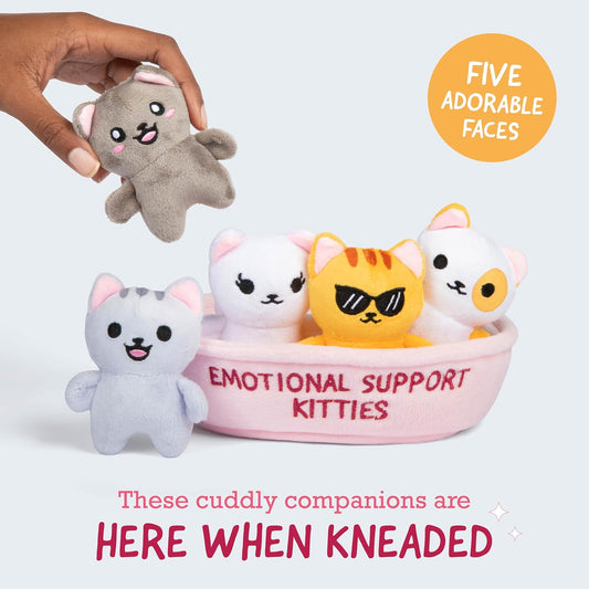 New What Do You Meme? Emotional Support Kitties 5 - Piece Plush Set - Kidsy