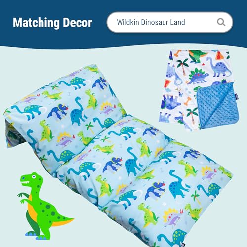 New Wildkin 3 - Piece Microfiber Crib Bedding Set (Dinosaur Land, Crib Size) - Kidsy