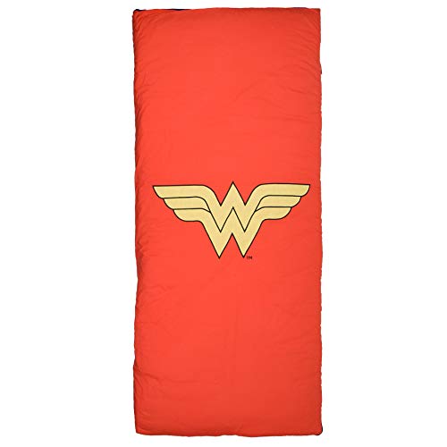 New Wildkin Kids Sleeping Bags (66 x 1.5 x 30 Inch, Wonder Woman) - Kidsy