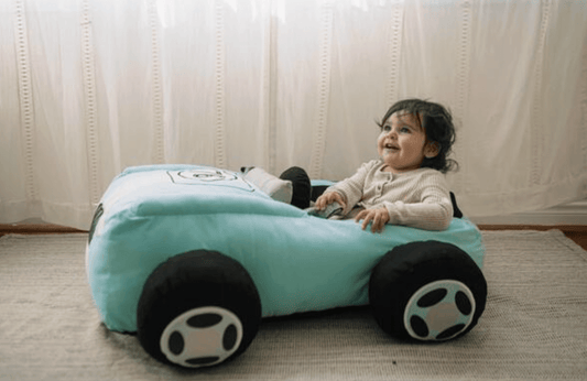 New Wonder & Wise Mini Driver Plush Car Chair - Kidsy