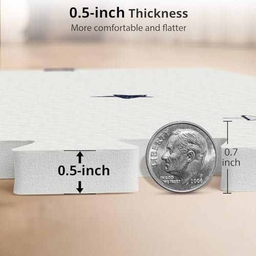 PIGLOG Baby Foam Play Mat 72"x48" (Star) - Kidsy