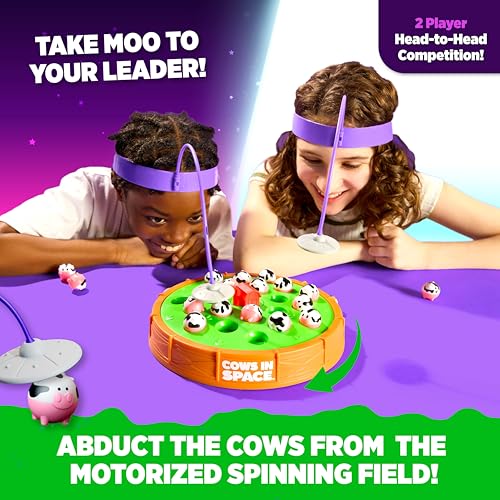 Relatable Cows In Space Electronic 2 Player Board Game - Kidsy