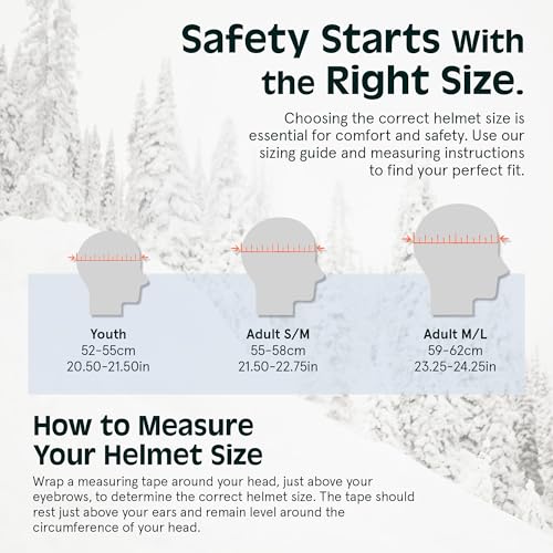 Retrospec Comstock Adjustable Snow Ski and Snowboard Helmet (Matte Black) - Kidsy