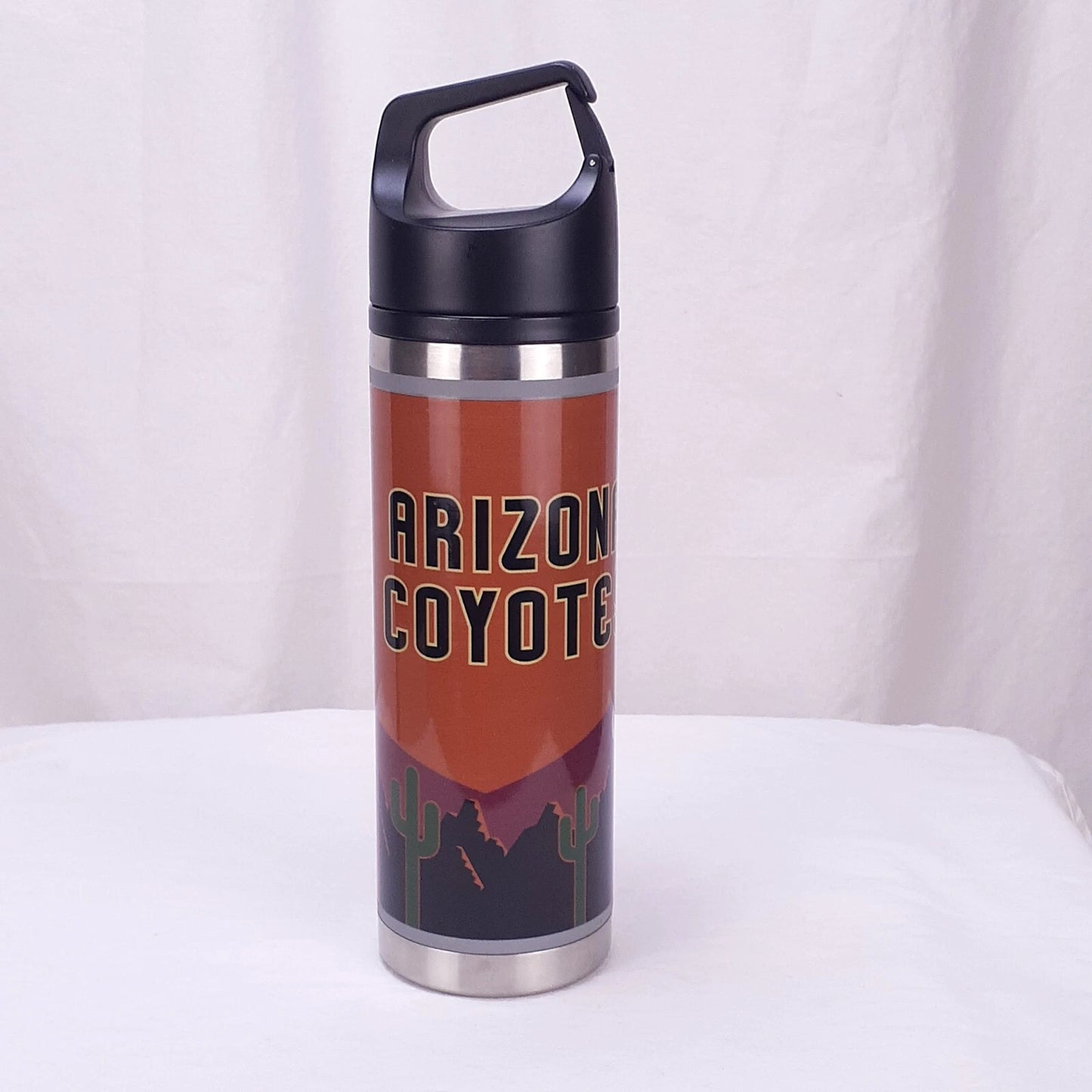 WinCraft Arizona Coyotes 18 Oz Stainless Steel Water Bottle