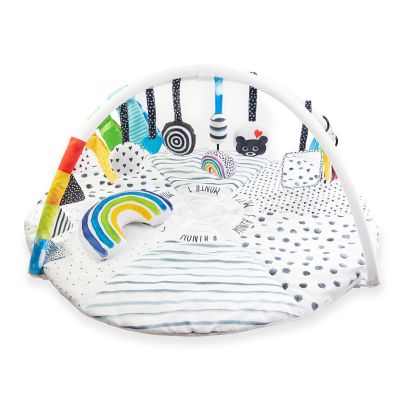 Sassy Stem Developmental Sensory Tummy Time Activity Baby Play Mat, Ultra Plush (Open Miscellaneous) - Kidsy