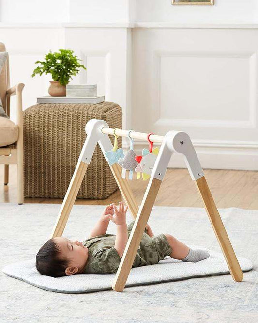 Skip Hop Silver Lining Cloud Wooden Baby Gym - Kidsy