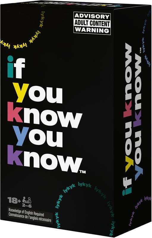 Spin Master Games, If You Know You Know IYKYK Card Game - Kidsy