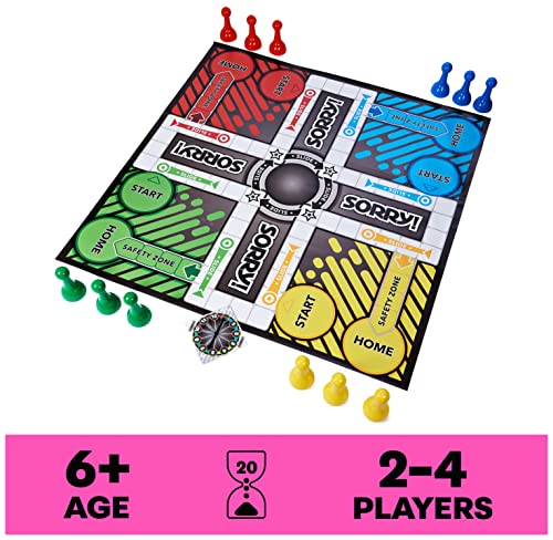 Spin Master Giant Sorry! Classic Family Board Game - Kidsy