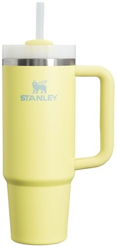 STANLEY Quencher H2.0 Tumbler with Handle and Straw 30 oz (Pomelo) - Kidsy