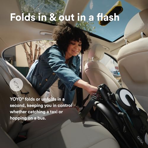 Stokke YOYO3 Stroller 6+ Months (Aqua Black) - Kidsy
