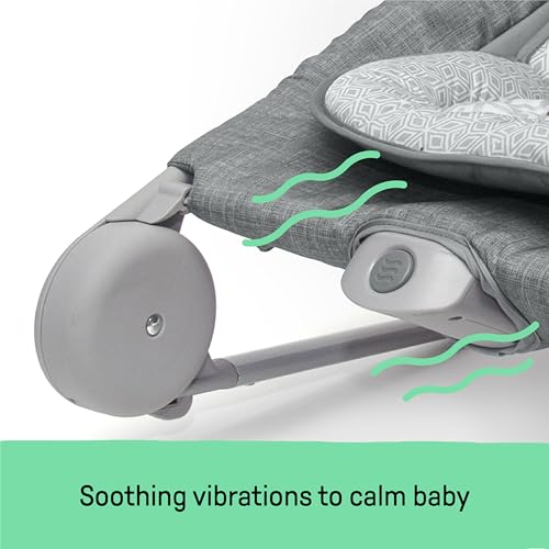 Summer Infant 2 - in - 1 Bouncer & Rocker Duo (Heather Gray) - Kidsy