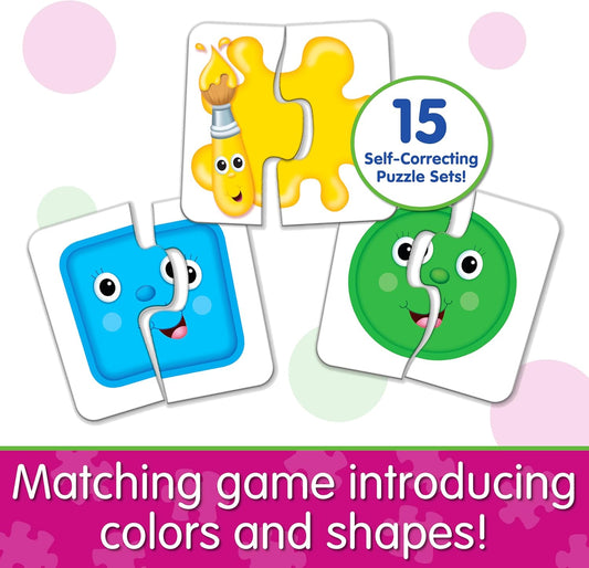 The Learning Journey My First Match It Colors & Shapes Puzzle Set 15 Pieces - Kidsy