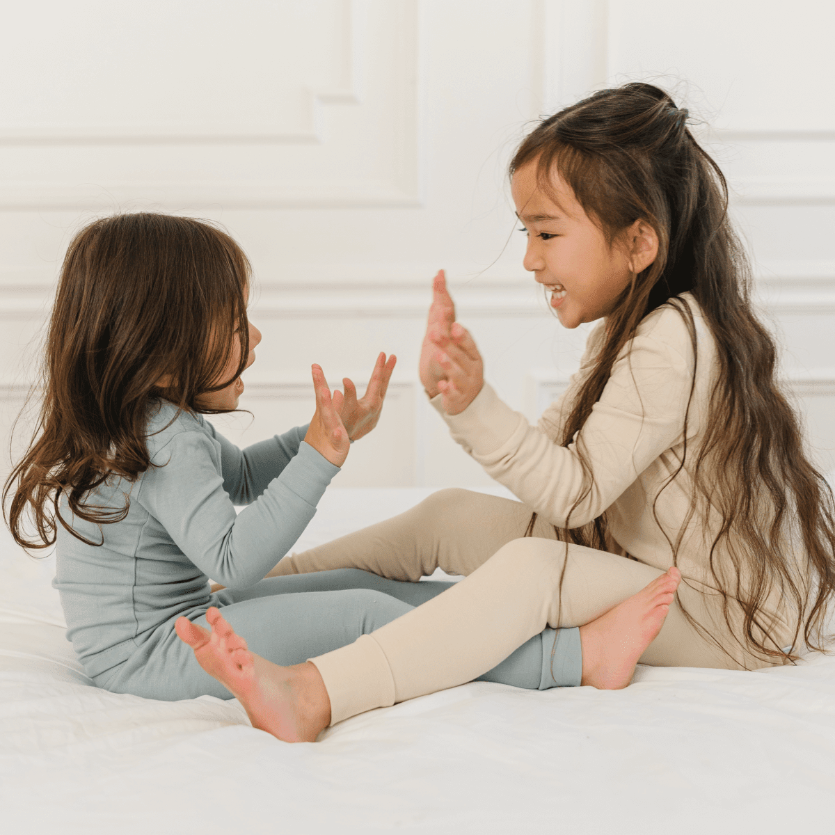 Toddler/Kids Bamboo Pajamas - Slate - Kidsy