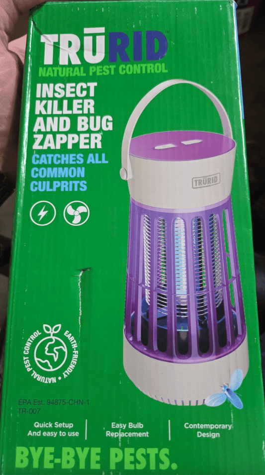 TRURID Insect Killer and Bug Zapper TR - 007 Natural Pest Control (Purple) - Kidsy