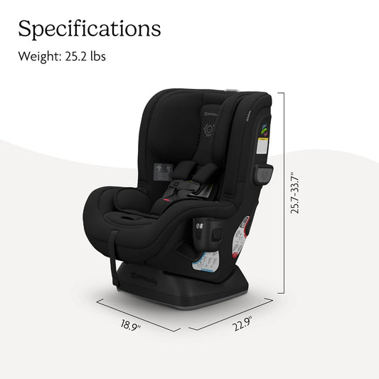 UPPAbaby Rove Convertible Car Seat, Jake (Charcoal Black) - Kidsy