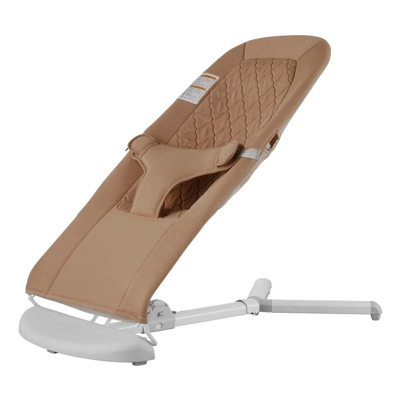 VEVOR Baby Bouncer Folding Bouncer Seat Chair (Camel) - Kidsy