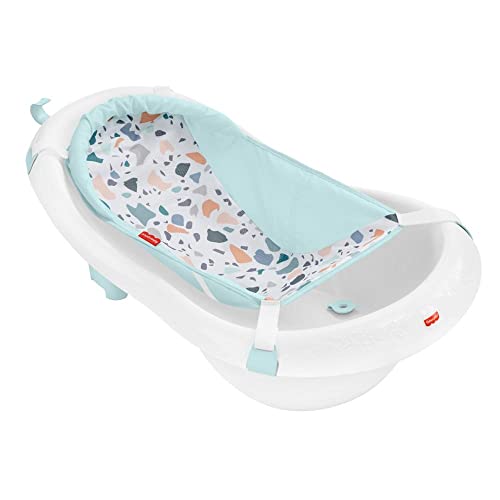 Gently Used Fisher-Price Baby to Toddler Bath 4-In-1 Sling ‘N Seat Tub (Pacific Pebble)