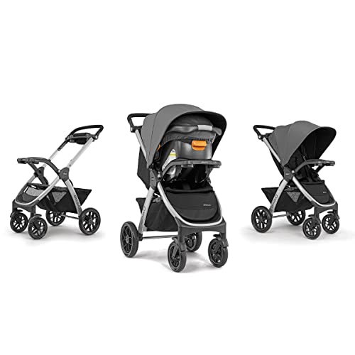 New Chicco Bravo 3-in-1 Trio Travel System (Camden/Black)